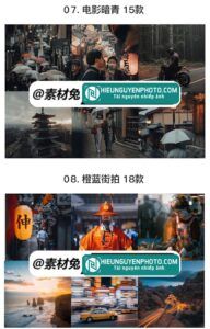 Ảnh minh hoạ cho 37 bộ preset Nhật Bản nhiều tone màu như chân dung, trong trẻo, film, đường phố... cho CameraRaw và Lightroom (XMP, Lr)