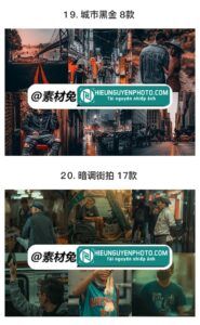 Ảnh minh hoạ cho 37 bộ preset Nhật Bản nhiều tone màu như chân dung, trong trẻo, film, đường phố... cho CameraRaw và Lightroom (XMP, Lr)
