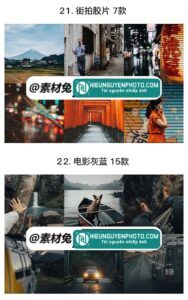 Ảnh minh hoạ cho 37 bộ preset Nhật Bản nhiều tone màu như chân dung, trong trẻo, film, đường phố... cho CameraRaw và Lightroom (XMP, Lr)